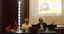 Embajador de Cuba presenta biografía de Fidel Castro e intercambia con jóvenes estudiantes en el norte de Portugal
