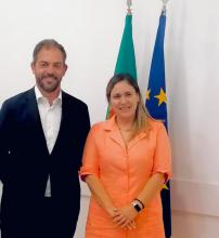 Embajadora de Cuba es recibida por el Ministro de Ambiente y de la Acción Climática de la República Portuguesa