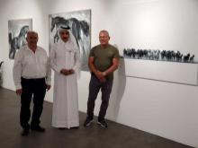 Visita exposicion Ministro Catar