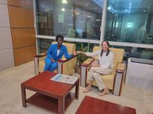ARRIBO A REPUBLICA DEL CONGO NUEVA EMBAJADORA DE CUBA