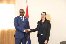 Encuentro con Representante de la OMS en República del Congo