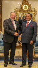 Presidente de República del Congo recibe a Primer Ministro de Cuba