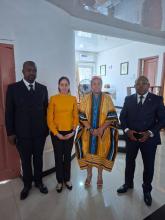 Intercambio con Secretaria Permanente de RRII del PCT y Presidente del Grupo Parlamentario de Amistad con Cuba