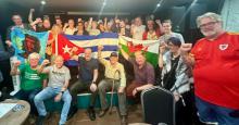 Support for the removal of Cuba from the list of state sponsors of terrorism and the lifting of the blockade was ratified in Wales.