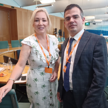 Reunión de alto nivel con Sinn Féin en Portcullis House