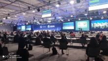 Intervención de la ministra del CITMA, Elba Rosa Pérez Montoya, en el Diálogo Ministerial sobre Finanzas Climáticas. 