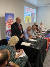 Solidaridad con Cuba en congreso de central sindical británica Solidaridad con Cuba en congreso de central sindical británica