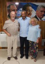 Secretario General del partido Comunista Británico visita Cuba
