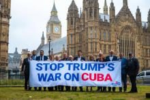 Parlamentarios y líderes sindicales británicos exigen el fin de la agresión estadounidense contra Cuba. Parlamentarios y líderes sindicales británicos exigen el fin de la agresión estadounidense contra Cuba.