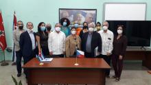 mbajador de Cuba participa en la firma del Memorando de Entendimiento entre científicos de Cuba y de la República Checa