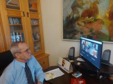 Participa Embajador de Cuba en Panel Virtual con estudiantes de la Universidad de Economía de Praga