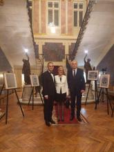 embajadora de Cuba con Prefecto y Presidente CC de Prahova