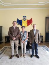 Ambasadoarea Cubei efectuează o vizită de lucru la Sighișoara