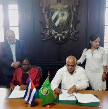 Cuba y la OECO fortalecen relaciones. Cuba y la OECO fortalecen relaciones.