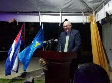 Asiste Primer Ministro de Santa Lucia a celebración por el 60 aniversario Revolución.