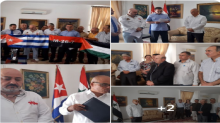 Sirios y cubanos recordaron hoy en esta capital el aniversario 71 de los asaltos a los cuarteles Moncada y Carlos Manuel de Céspedes
