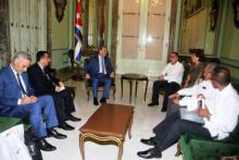 Recibe Viceministro Primero de Relaciones Exteriores al Ministro de Salud de Siria