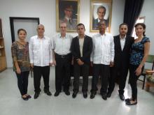 Embajada de Cuba en Damasco visita Hospital Militar Yussef Azmeh