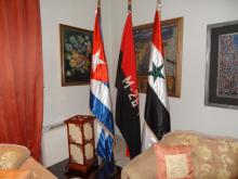 Celebrado el Día de la Rebeldía Nacional en la Embajada de Cuba en Damasco