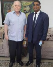 Cuban ambassador received President of Sri Lanka Chamber of Tourism and Industry