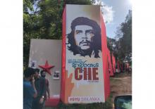 Acto de homenaje al Che y solidaridad con Cuba en Sri Lanka 