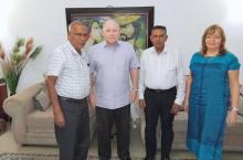 Encuentro del embajador de Cuba con miembros de la Asociación de Amistad Sri Lanka- Cuba