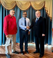 Intercambian embajador de Cuba y ministro de Salud de Maldivas 