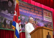 Discurso pronunciado por Miguel Mario Díaz-Canel Bermúdez, Primer Secretario del Comité Central del Partido Comunista de Cuba y Presidente de la República, en el XIII Congreso de la Asociación Nacional de Agricultores Pequeños, en el Palacio de Convenciones, el 17 de mayo de 2025, “Año 67 de la Revolución”.