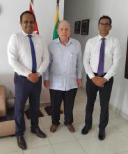 Encuentro del embajador de Cuba con directivos de la compañía Slim Pharmaceuticals (Pvt) Ltd, de Sri Lanka