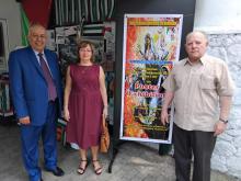 Visita embajador de Cuba, exposición dedicada a las mujeres palestinas