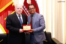 Speaker of Parliament of Sri Lanka Received Cuban Ambassador