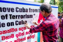 Prensa de Sri Lanka publica artículo relacionado o con la exclusión de Cuba de lista de países que patrocinan el terrorismo 