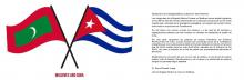 Declaración de la Brigada Médica Cubana en Islas Maldivas