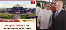 Cuban ambassador attended the opening ceremony of Sri Lanka Parliamen