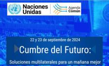 Interviene Canciller cubano en Cumbre del Futuro