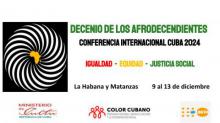 Realizará Cuba Conferencia Internacional por el Decenio de los Afrodescendientes