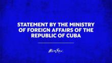 US aggression against Iran must be stopped. Statement by the Ministry of Foreign Affairs of the Republic of Cuba