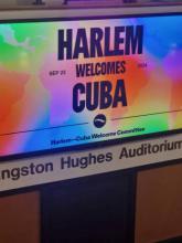 Palabras pronunciadas por el ministro de Relaciones Exteriores de la República de Cuba, Bruno Rodríguez Parrilla, en el Schomburg Center, en Harlem. 23 de septiembre de 2024