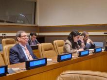 Statement by the Minister of Foreign Affairs of the Republic of Cuba, Bruno Rodríguez Parrilla, at the Non-Aligned Ministerial Committee on Palestine. New York, September 26, 2024.