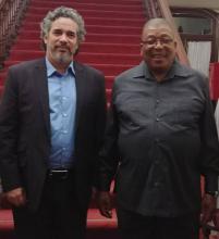  Meeting with General Solly Shoke, Chief of the National Defense Force of South Africa