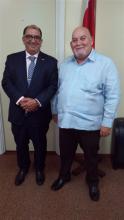Recibe Ministro de Salud de Suriname a Embajador de Cuba