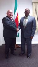 EMBAJADOR DE CUBA AND MINISTRO JUSTICIA Y POLICÍA