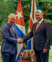 Recibió Díaz-Canel a Su Alteza Real el Príncipe de Gales