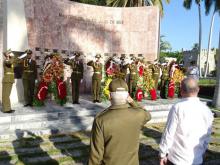 Homenaje de Raúl y Díaz-Canel a Fidel y los mártires del 26 de julio 