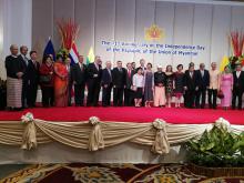 Myanmar - 71 Aniversario del Día de la Independencia Nacional en Bangkok!