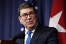 US is against peace in Latin America, Cuban FM denounces