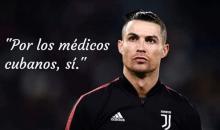 Cristiano Ronaldo y la Juventus agradecen a médicos de Cuba