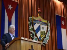 Speech by Miguel Mario Díaz-Canel Bermúdez, President of the Republic of Cuba during the closure of the Ninth Legislature of the National Assembly of People’s Power’s Sixth Ordinary Period of Sessions, at the Convention Center, December 17, 2020, Year 62 of the Revolution