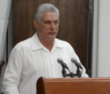 Cuba, the President said, "is again being challenged by the world context and aggressive imperialist policy. This is not what we seek, but we do not fear it. We have an inspiring history to take into the fight. Added to this is the talent of our scientists and health personnel that has placed us among the countries that have managed to control a terrible pandemic"