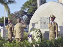 Presidió Raúl ceremonia de homenaje al líder histórico de la Revolución Cubana